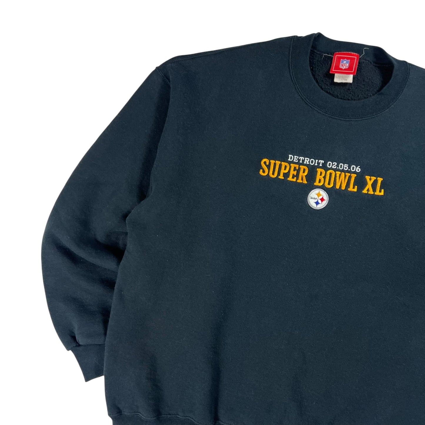 Vintage 2006 Pittsburgh Steelers Super Bowl XL crewneck (L)