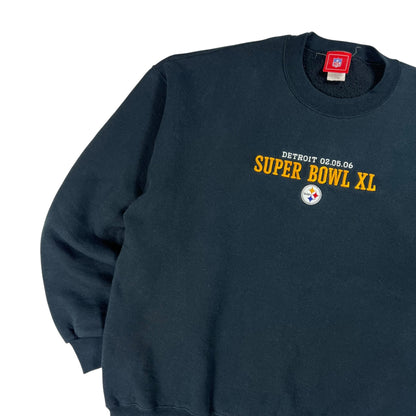 Vintage 2006 Pittsburgh Steelers Super Bowl XL crewneck (L)