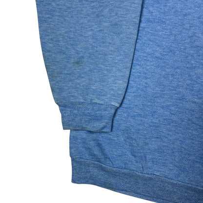Vintage 1970s Russell Athletic Heather Blue Faded hoodie (M/L)
