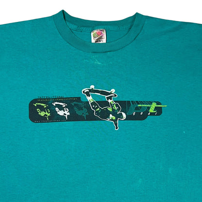 Vintage 90s International Skateboard Championships PT Gear faded skate tee (L/XL)