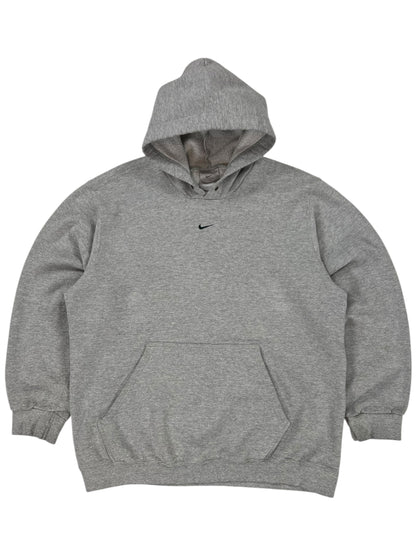 Vintage Y2K Nike center swoosh grey hoodie (L)