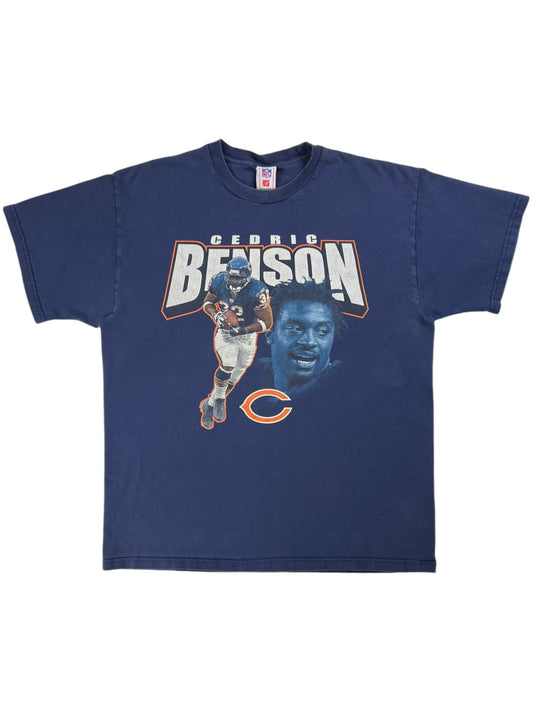 Vintage Y2K Chicago Bears Cedric Benson NFL tee (XL)