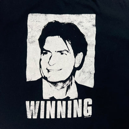 2011 Charlie Sheen “WINNING” tee (XL)