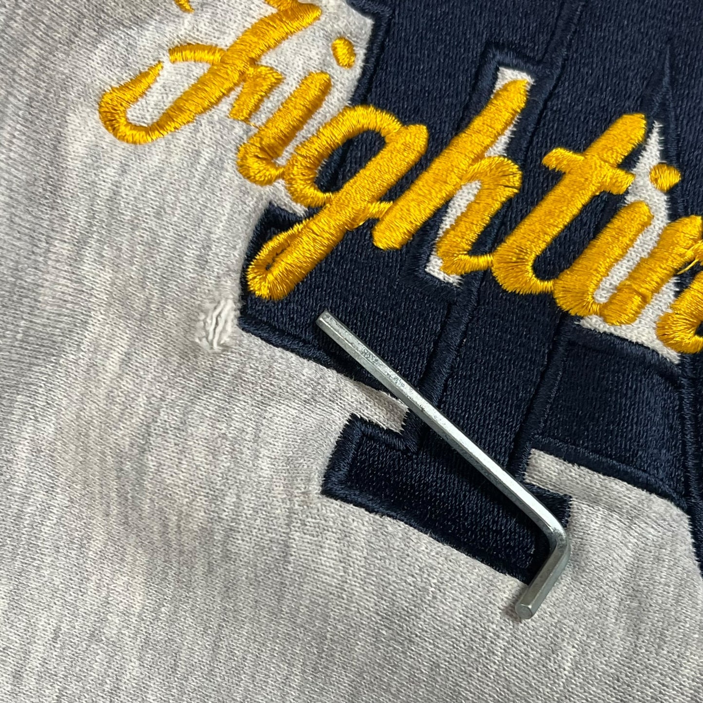 Vintage 90s Champion Reverse Weave Notre Dame Fighting Irish Crewneck (M)