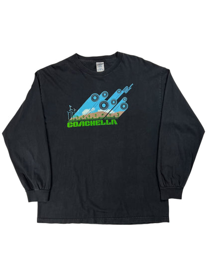 Vintage 2005 Coachella music festival long sleeve shirt (XL)
