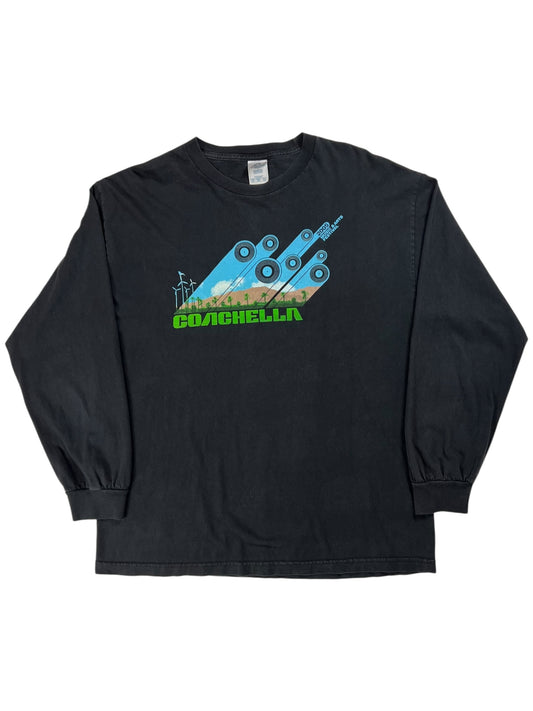 Vintage 2005 Coachella music festival long sleeve shirt (XL)