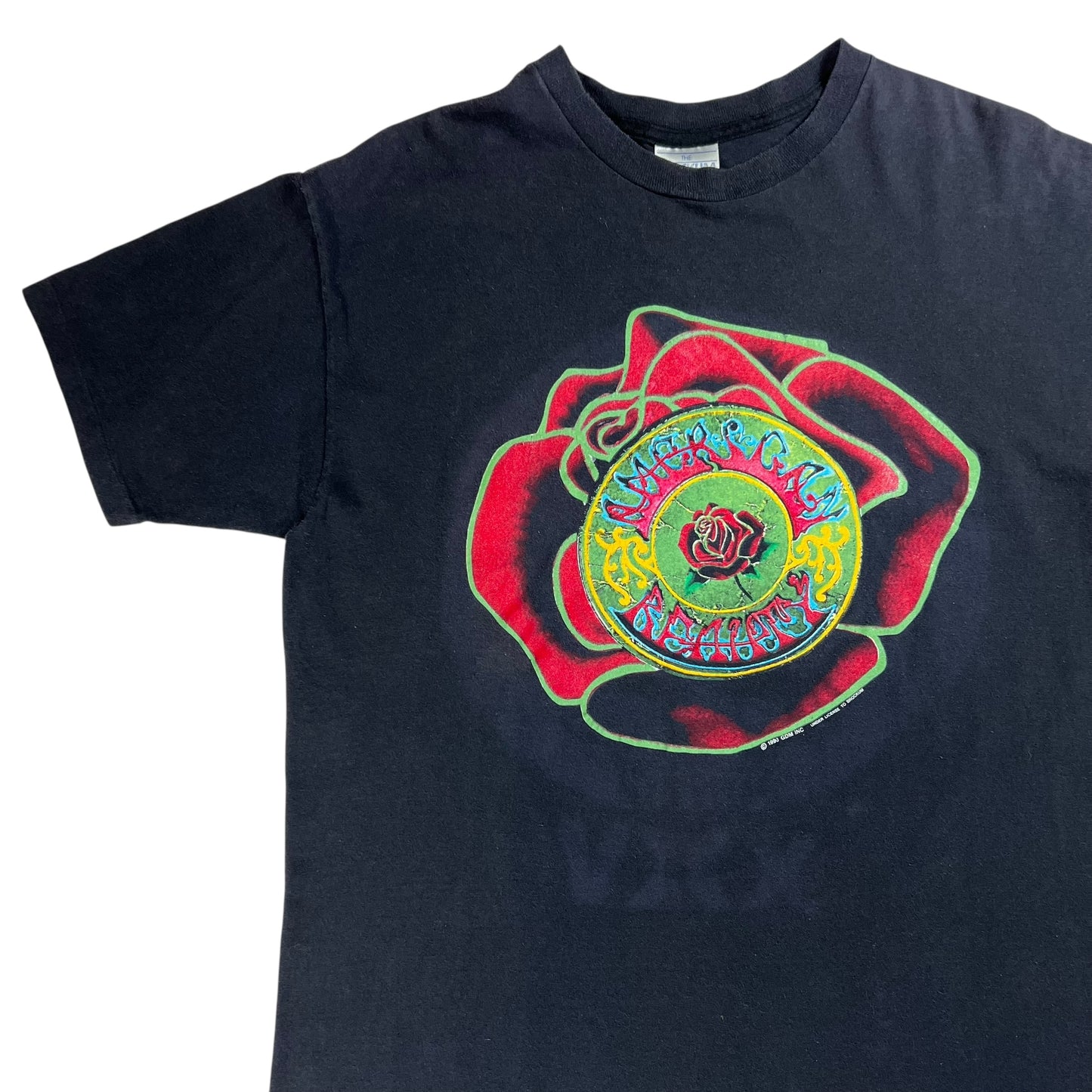 Vintage 1990 Brockum Grateful Dead American Beauty band tee (L)