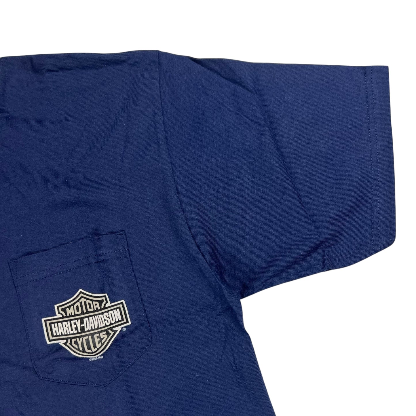 2008 Harley Davidson Motorcycles Las Vegas pocket tee (L) DS NWT