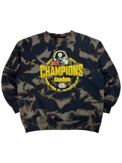 Vintage 2006 Pittsburgh Steelers acid wash crewneck (XL)