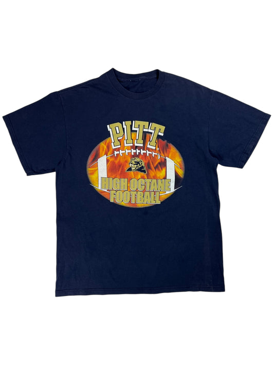 Vintage Y2K Pitt Panthers High Octane Football University of Pittsburgh tee (M)