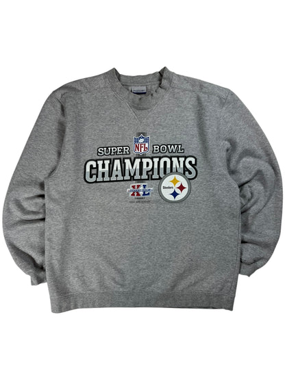 Vintage 2006 Pittsburgh Steelers Super Bowl XL champions crewneck (L)