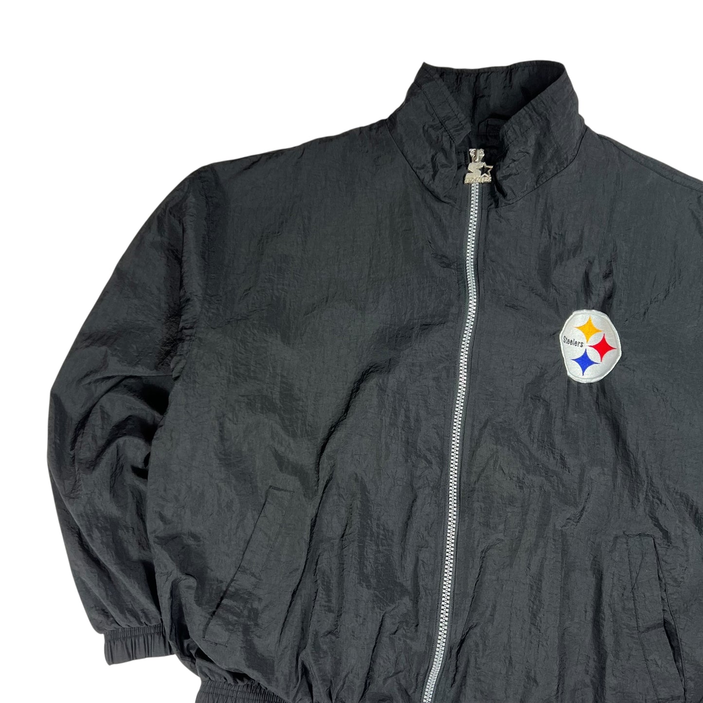 Vintage 90s Starter Pittsburgh Steelers wind breaker jacket (XL)