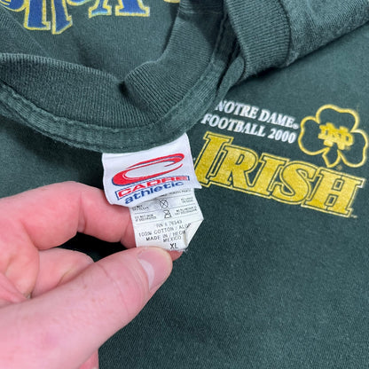 Vintage 2000 Notre dame Fighting Irish Football tee (XL)
