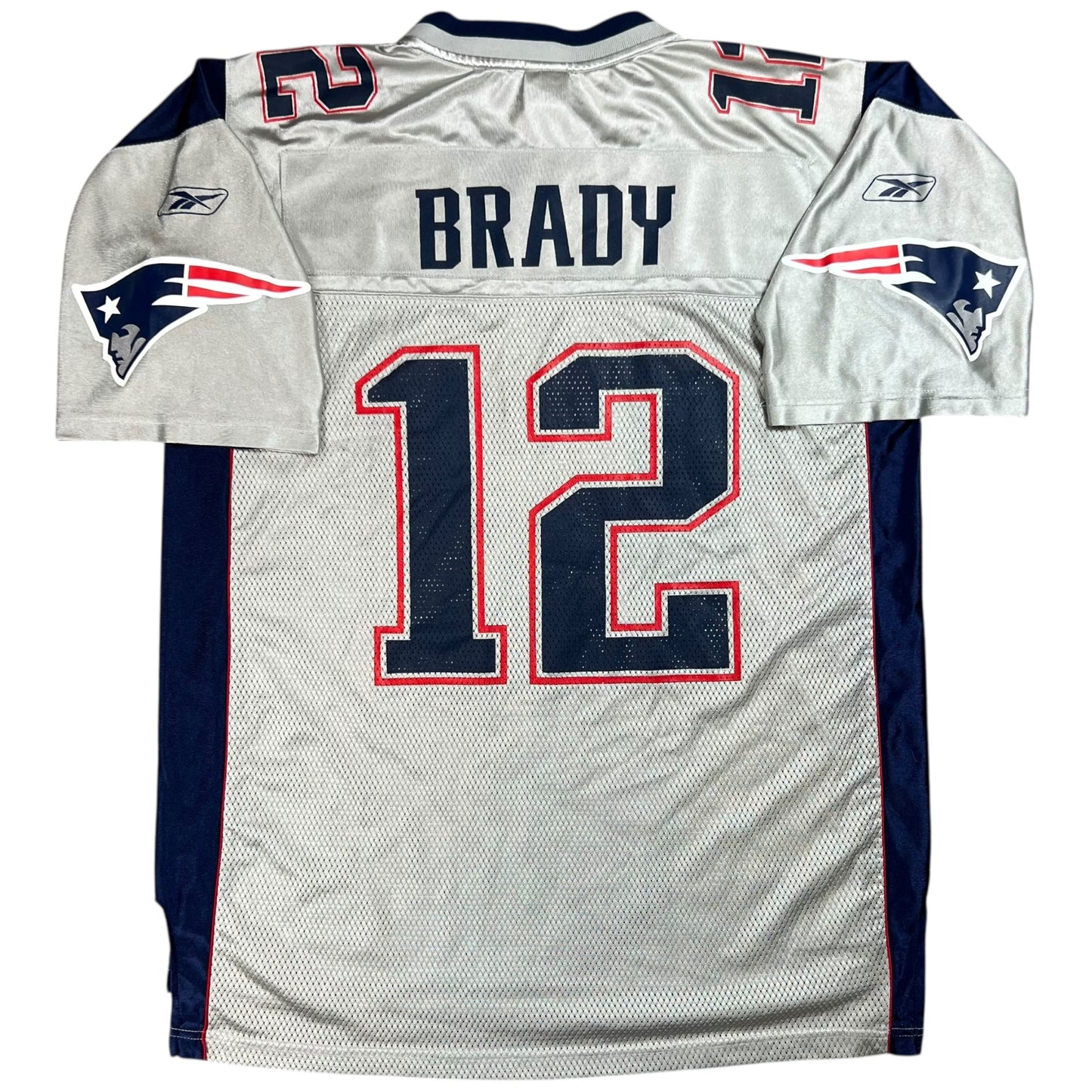 Vintage Y2K Reebok New England Patriots Tom Brady Alternate NFL jersey (L)