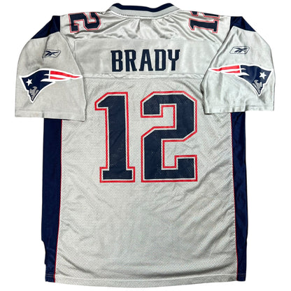 Vintage Y2K Reebok New England Patriots Tom Brady Alternate NFL jersey (L)