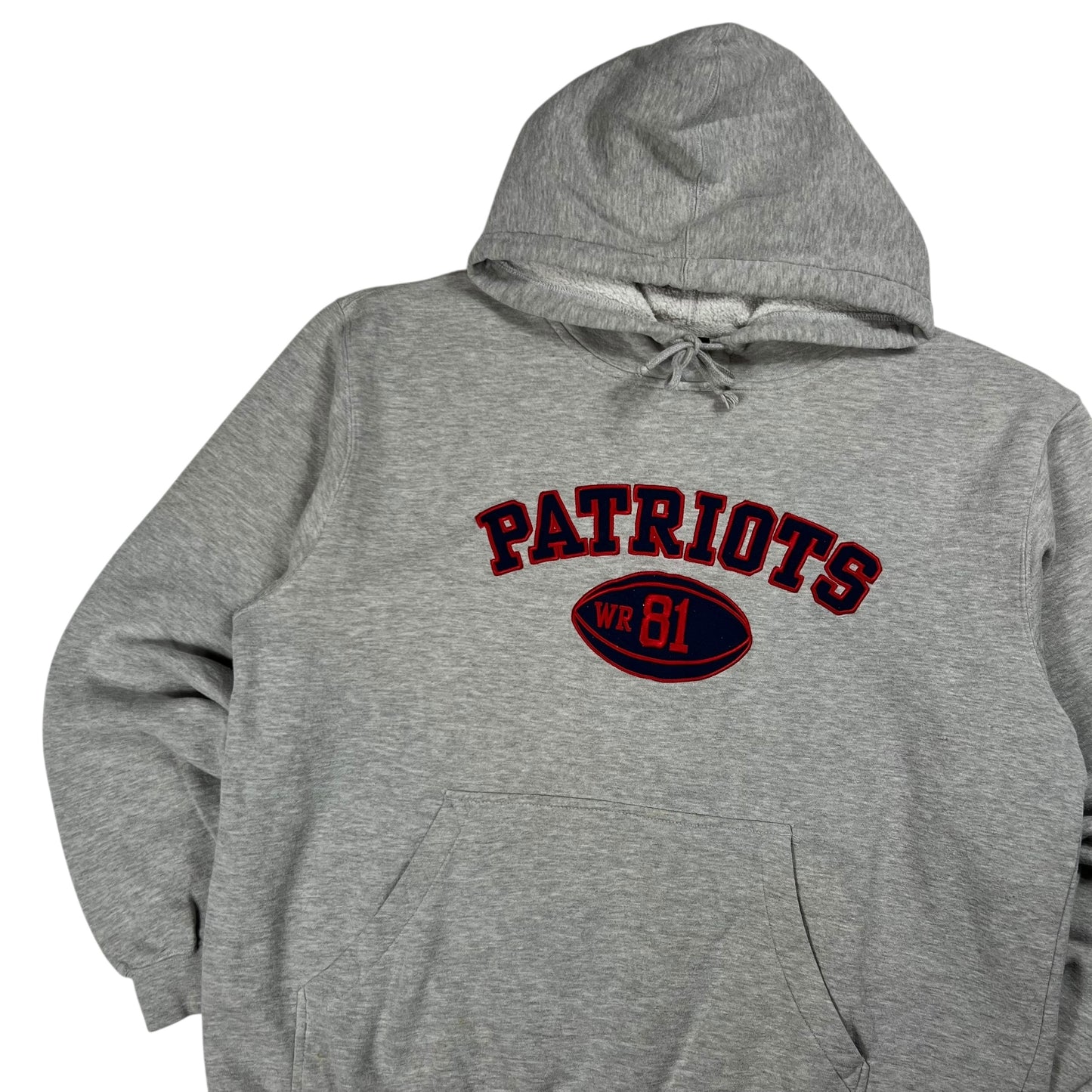 Vintage Y2K Reebok New England Patriots Randy Moss 81 WR hoodie (L)