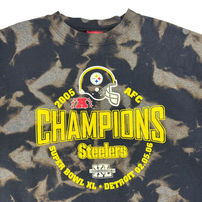 Vintage 2006 Pittsburgh Steelers acid wash crewneck (XL)