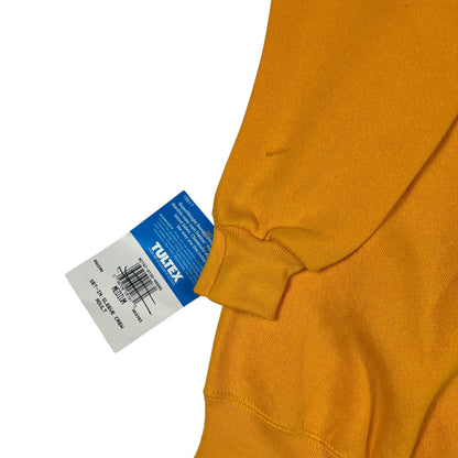 Vintage 90s Tultex yellow blank crewneck (M) DS NWT