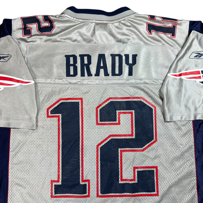Vintage Y2K Reebok New England Patriots Tom Brady Alternate NFL jersey (L)