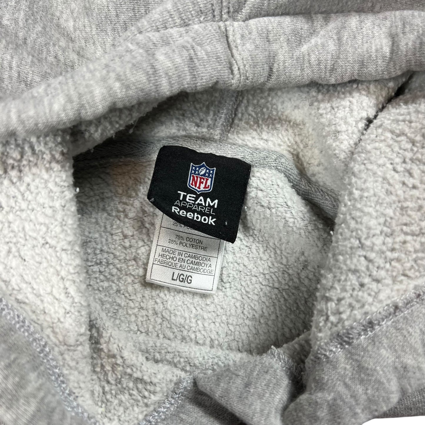 Vintage Y2K Reebok New England Patriots Randy Moss 81 WR hoodie (L)