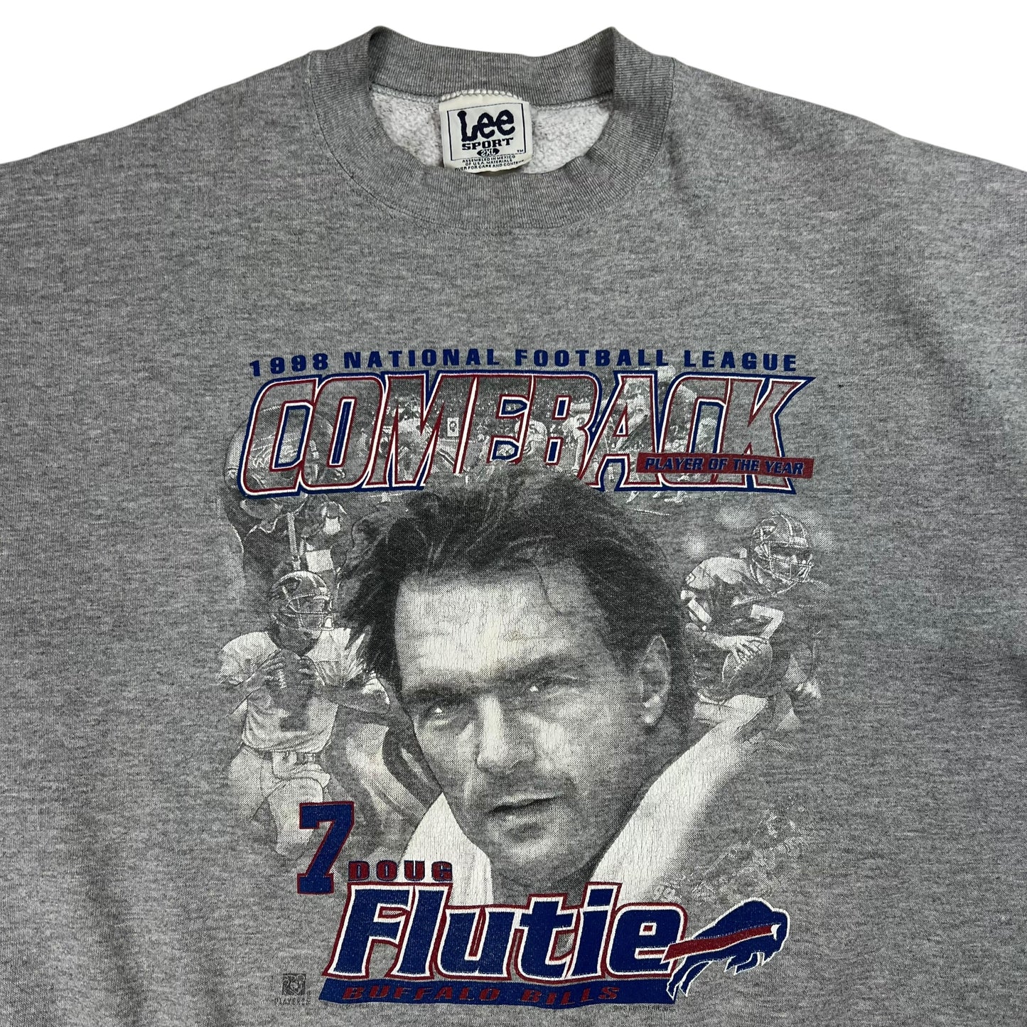 Vintage 1998 Buffalo Bills Doug Flutie crewneck (XXL)