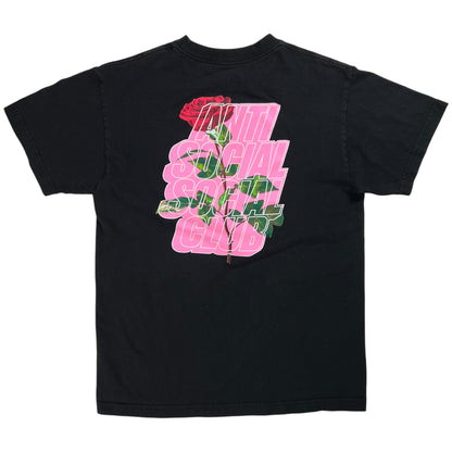 Anti Social Social Club flower tee (M)