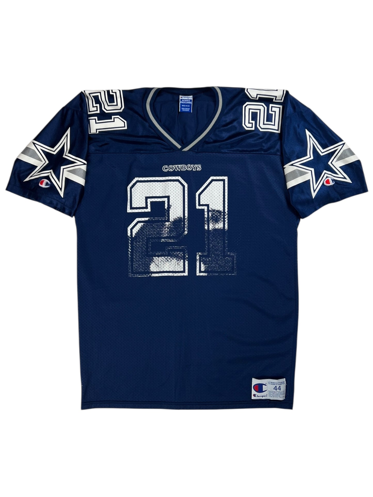 Vintage 90s Champion Dallas Cowboys Deion Sanders jersey (L)