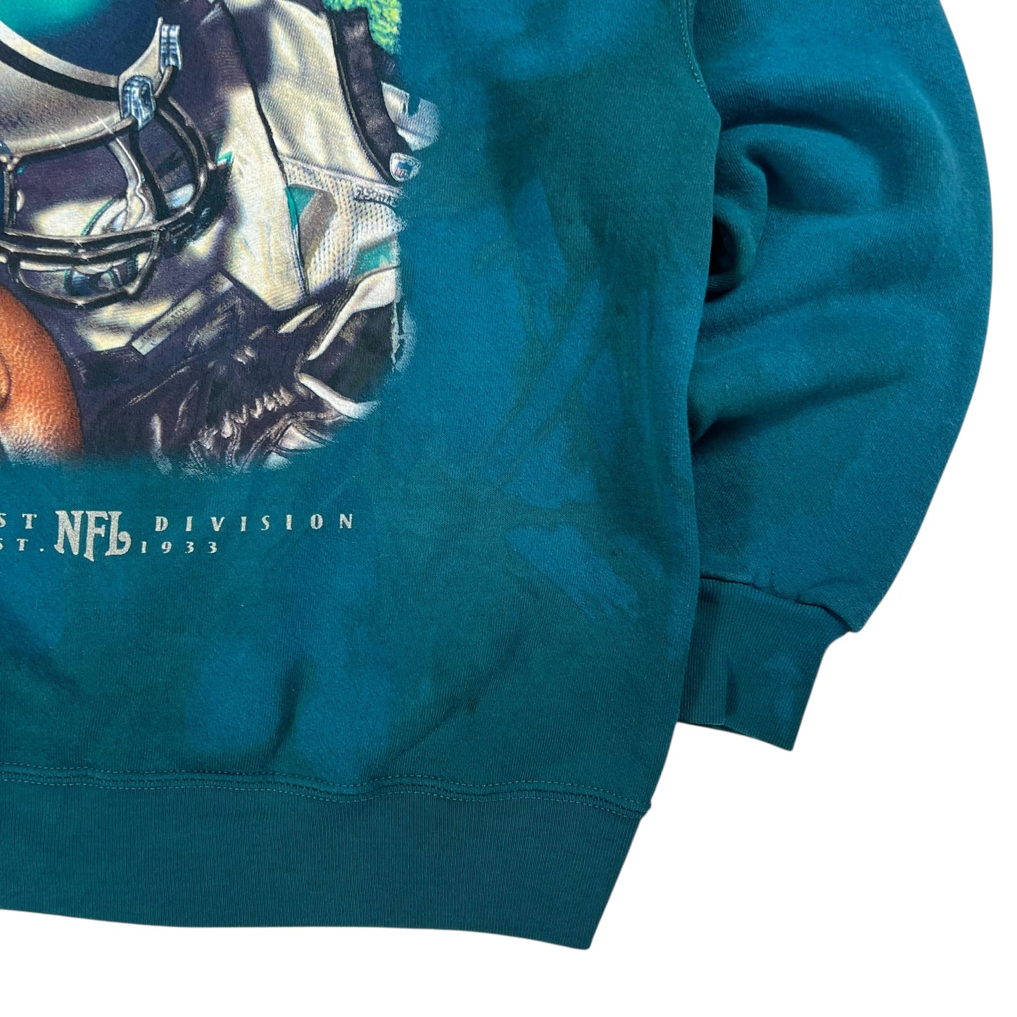 Vintage Y2K Philadelphia Eagles faded crewneck (L)