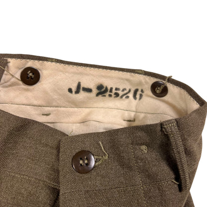 Vintage 1940s United States Army World War 2 II jacket pants (S)