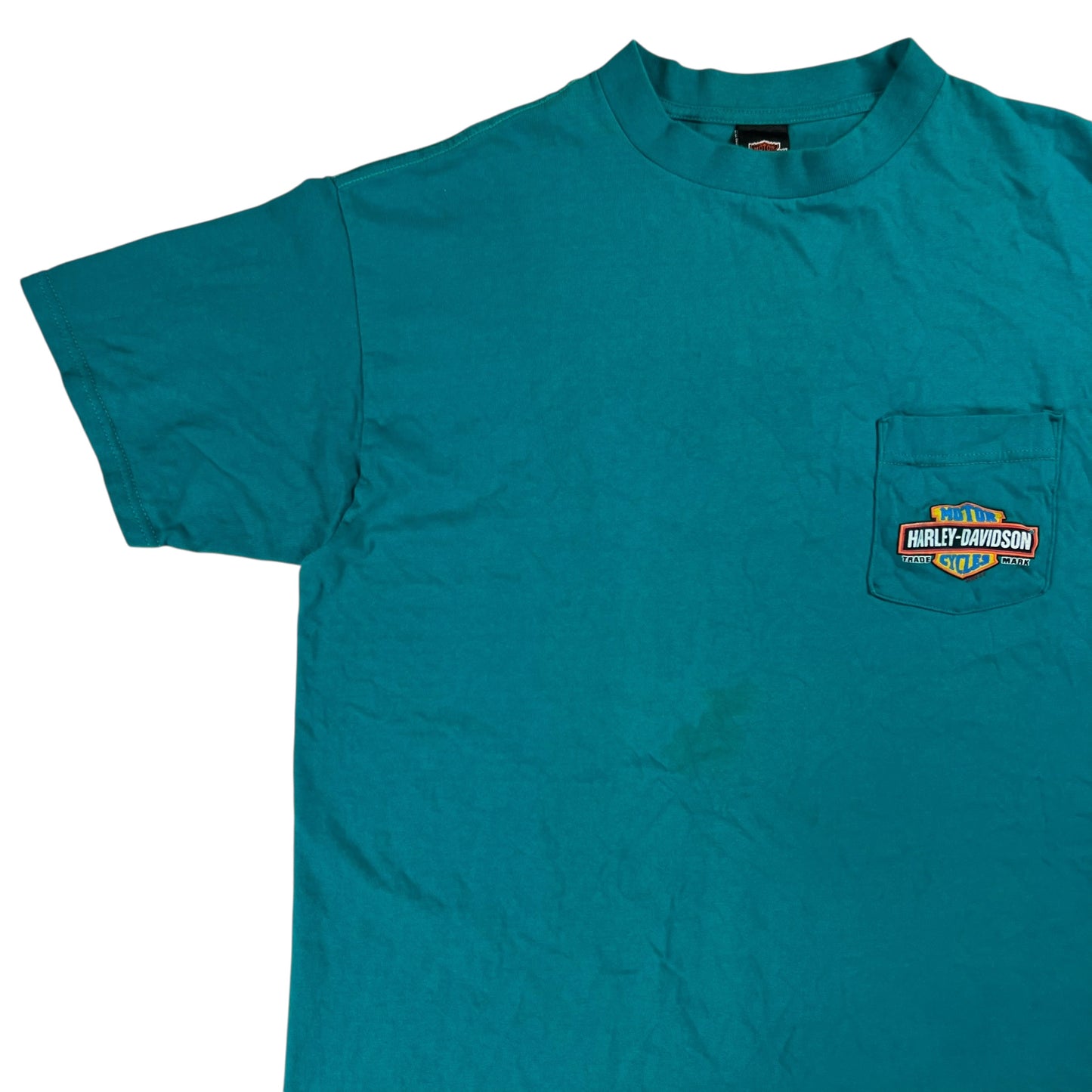 Vintage 90s Hawk-I Harley Davidson Iowa biker tee (XL)