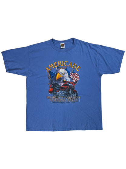 Vintage 2002 Americade biker rally eagle tee (XL)