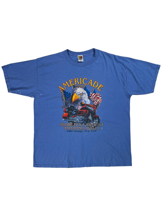 Vintage 2002 Americade biker rally eagle tee (XL)
