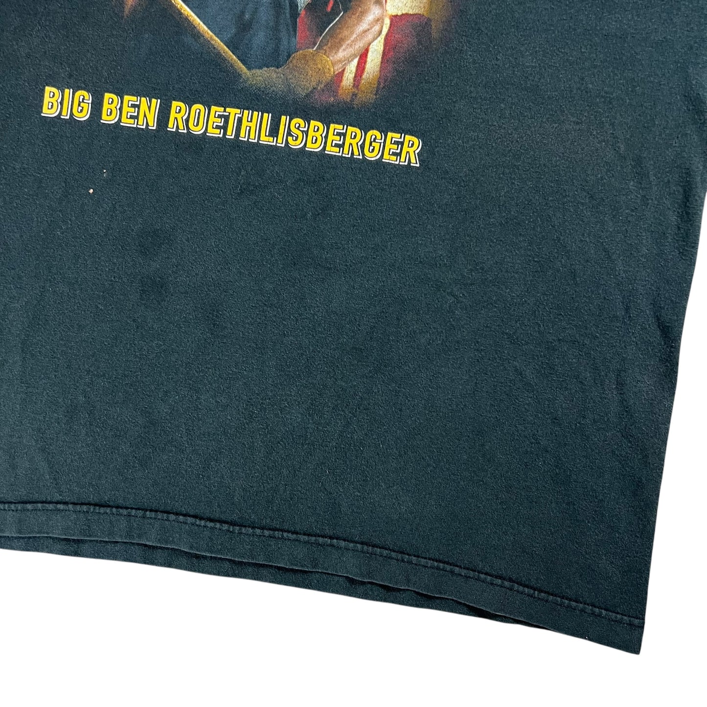 Vintage Y2K Pittsburgh Steelers Big Ben Roethlisberger steel worker tee (XL)