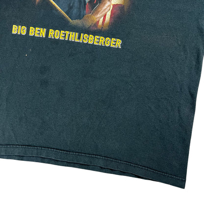 Vintage Y2K Pittsburgh Steelers Big Ben Roethlisberger steel worker tee (XL)