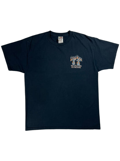 Vintage Y2K Dog Run Windber biker rally tee (L)