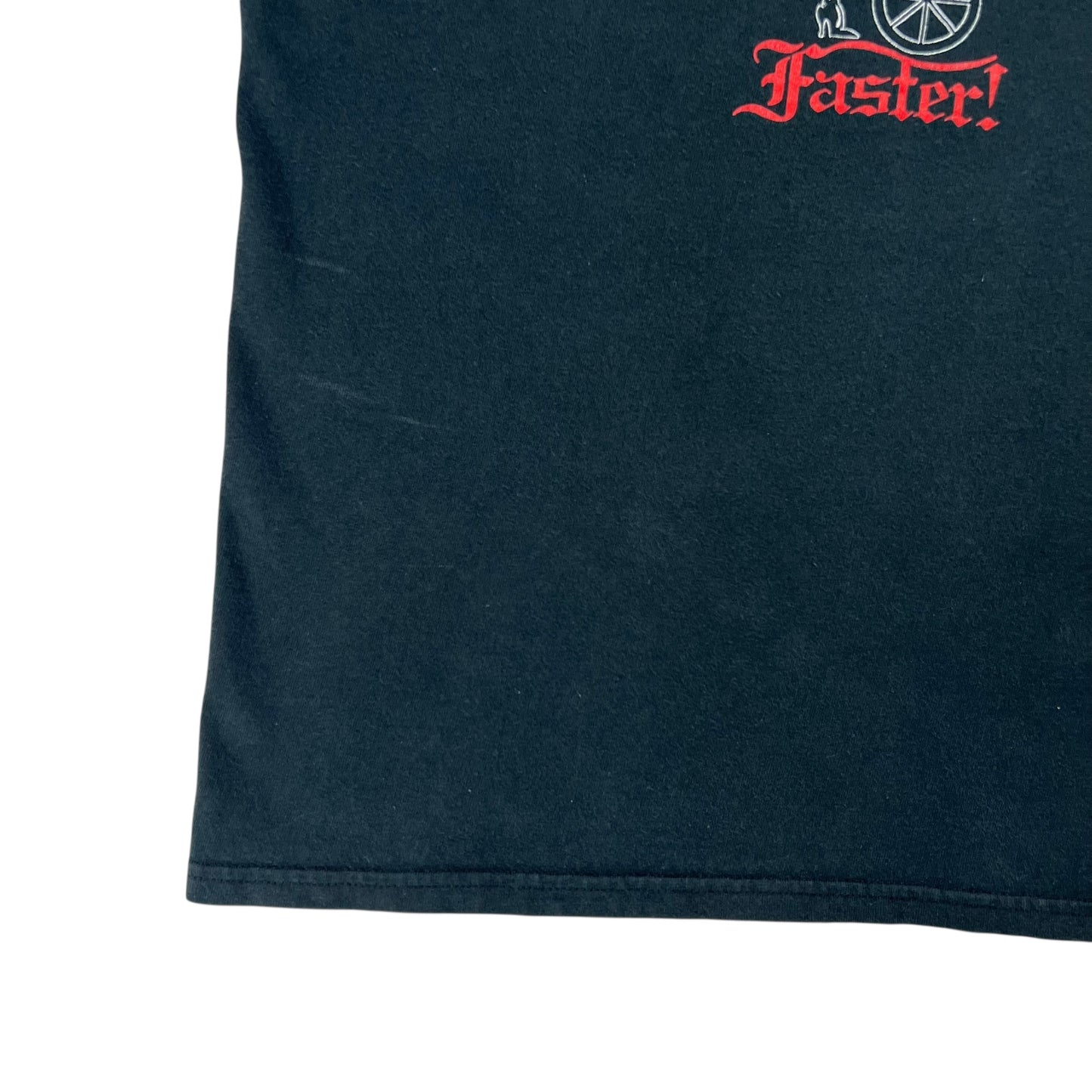 Vintage Y2K Dominatrix “Master Says… Faster” BDSM tee (M)