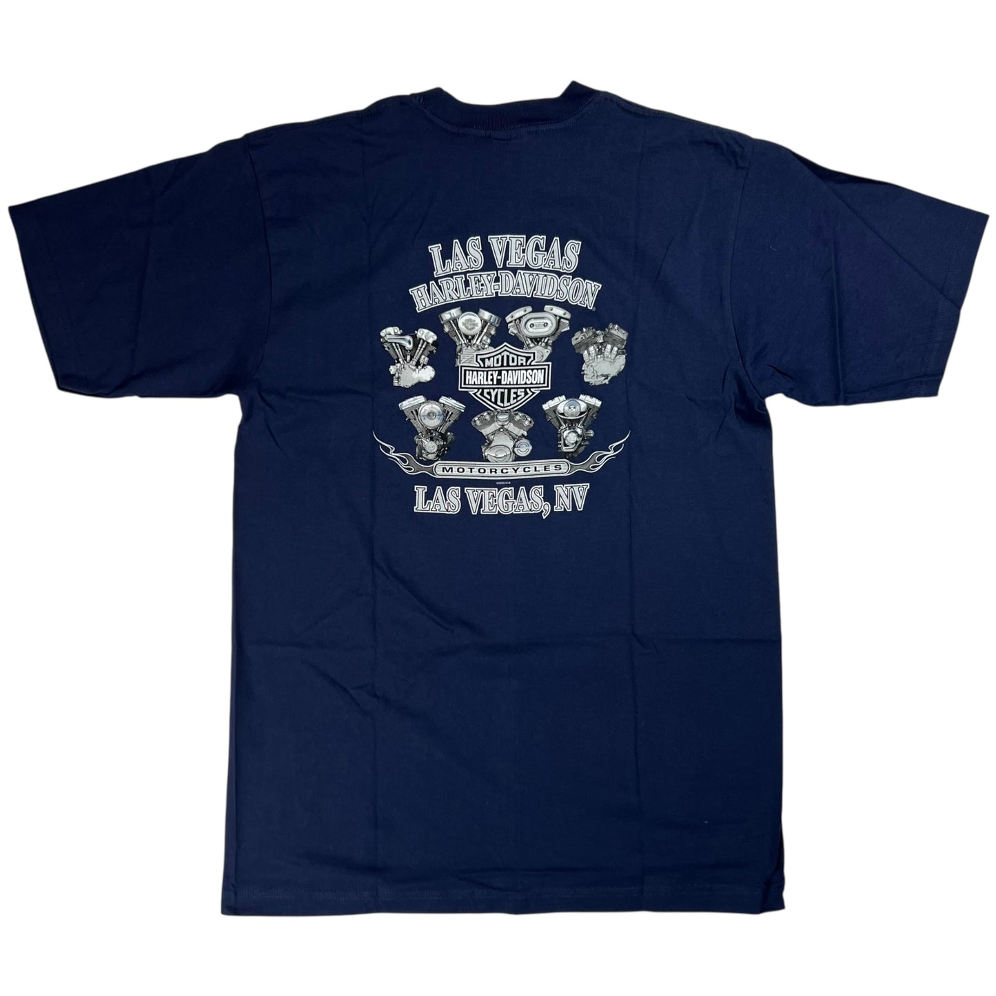 2008 Harley Davidson Motorcycles Las Vegas pocket tee (L) DS NWT