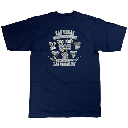 2008 Harley Davidson Motorcycles Las Vegas pocket tee (L) DS NWT