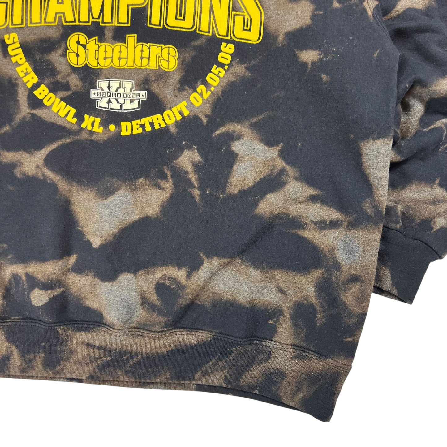 Vintage 2006 Pittsburgh Steelers acid wash crewneck (XL)