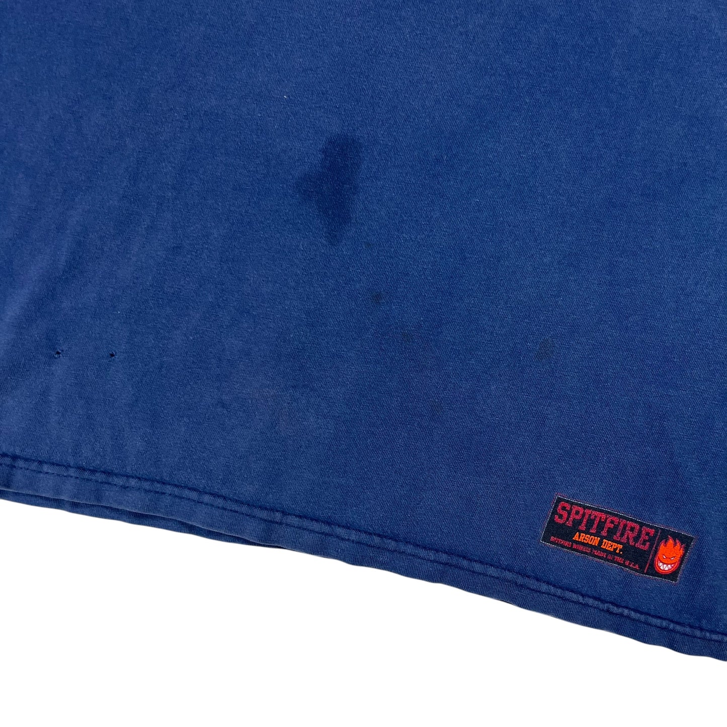 Vintage 90s Spitfire Arson Dept. faded skate tee (XL)