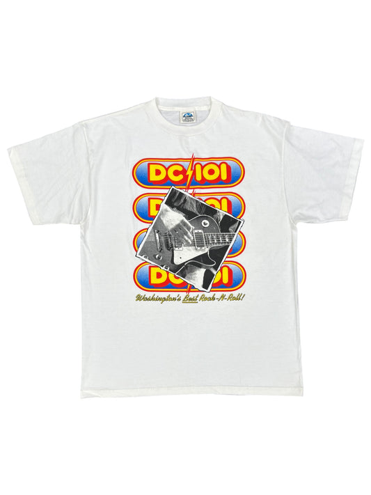 Vintage 90s DC101 rock Radio tee (XL)