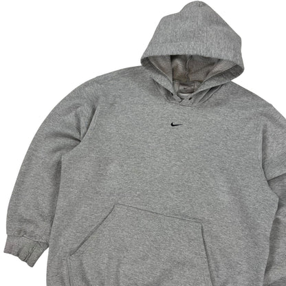 Vintage Y2K Nike center swoosh grey hoodie (L)