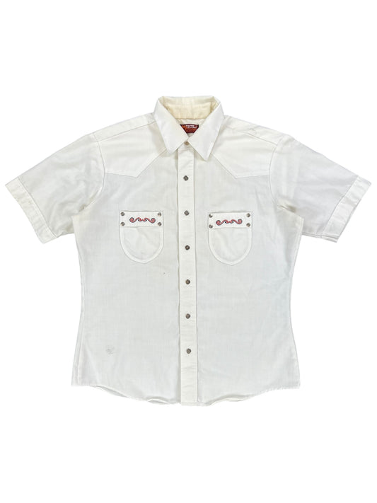 Vintage 90s Wrangler Wrapid Transit western button up shirt (L)