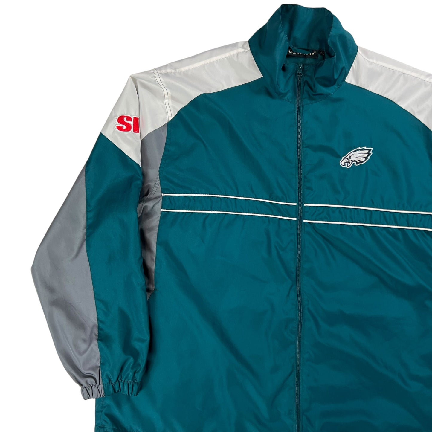 Vintage Y2K Philadelphia Eagles NFL windbreaker jacket (XXL)