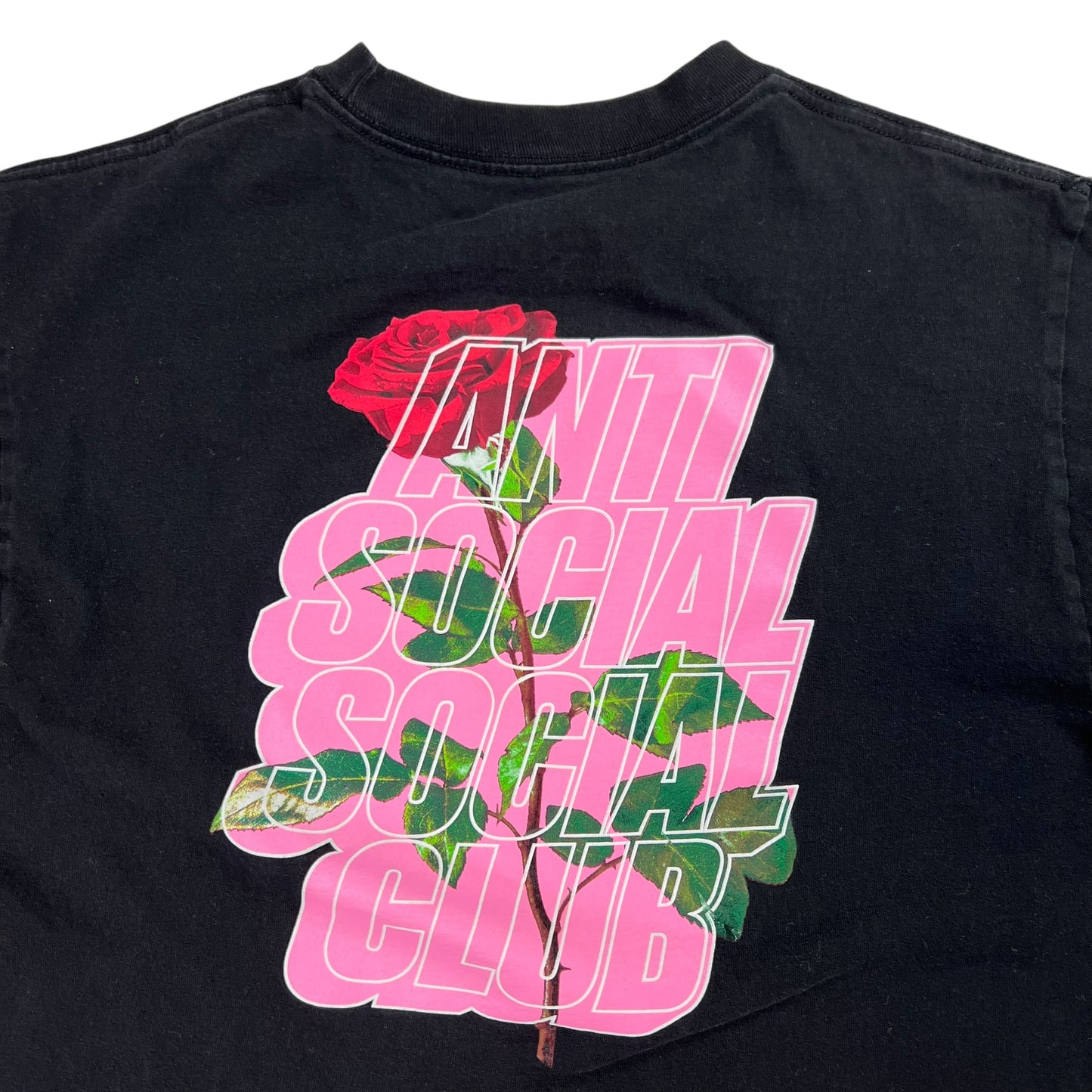 Anti Social Social Club flower tee (M)