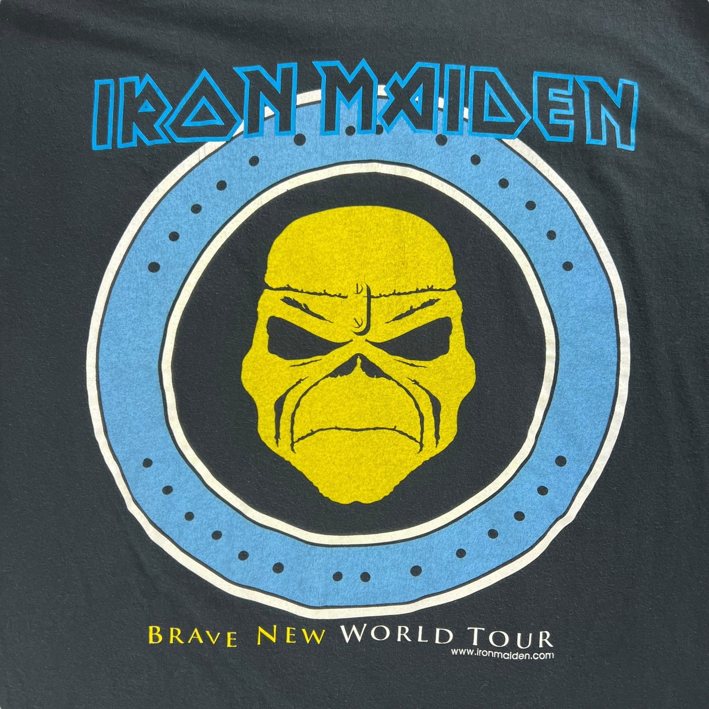 Vintage 2000 Iron Maiden Brave New World Tour band tee (XL)