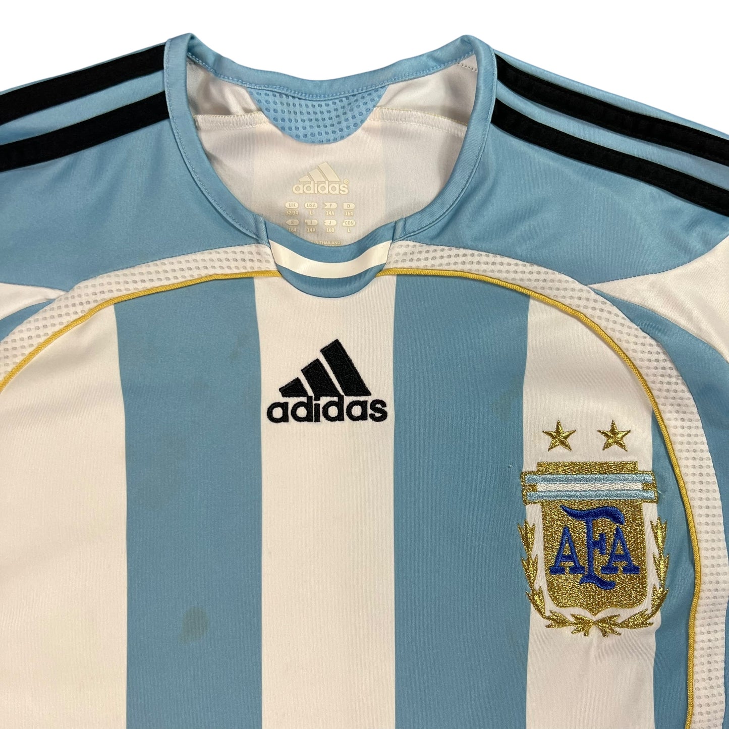 Vintage 2006 Adidas Argentina Soccer Jersey (S)