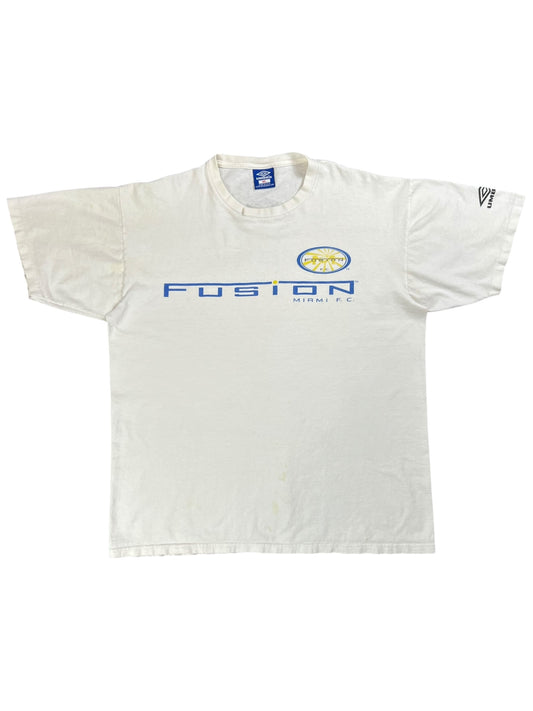 Vintage 90s Umbro Miami FC Fusion MLS soccer tee (XL)