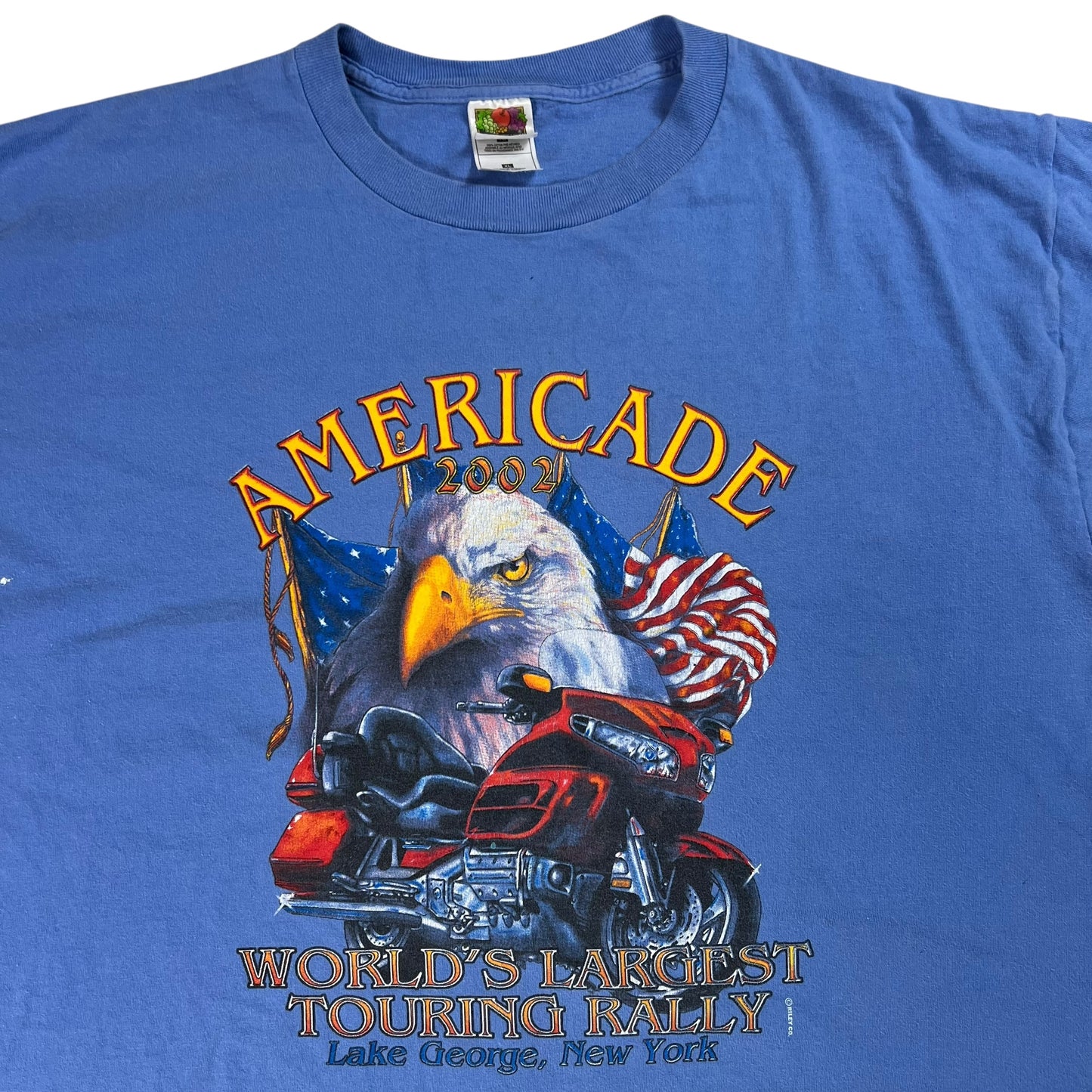 Vintage 2002 Americade biker rally eagle tee (XL)
