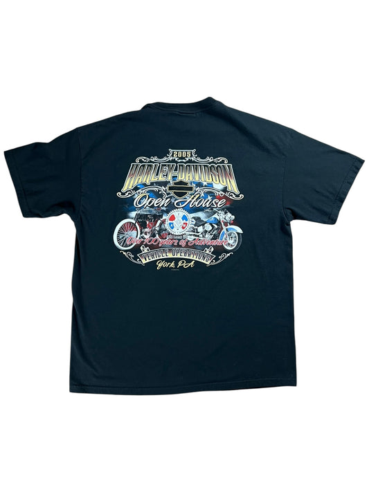 Vintage 2005 Harley Davidson Motorcycles York PA tee (XL)